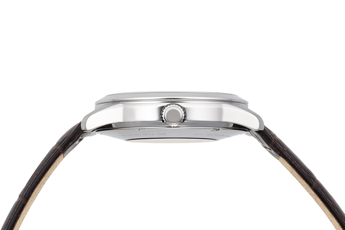 ORIENT: Mechanical Contemporary Watch, Leather Strap - 43.0mm (AL00006W)