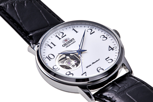 ORIENT: Mechanical Classic Watch, Leather Strap - 41mm (RA-AG0009S)