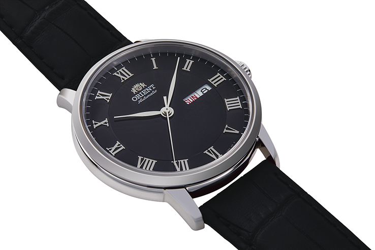 ORIENT: Mechanical Contemporary Watch, Leather Strap - 39.5mm (RA-AA0A05B)