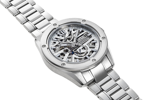 ORIENT STAR: Mechanical M34 Watch, Metal Strap - 42.3mm (RE-BZ0001S)