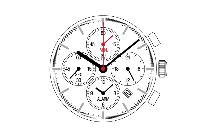 Center Chronograph  YM64