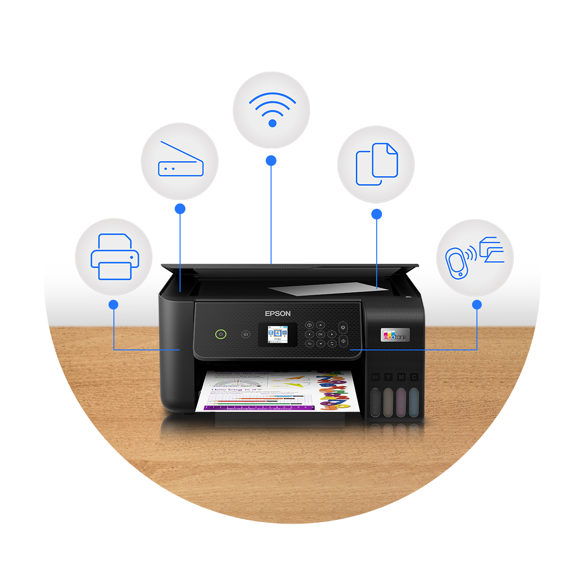 Tres claves a considerar antes de comprar una impresora Epson EcoTank, Epson Smart Panel, IA, México, España, Estados Unidos, TECNOLOGIA