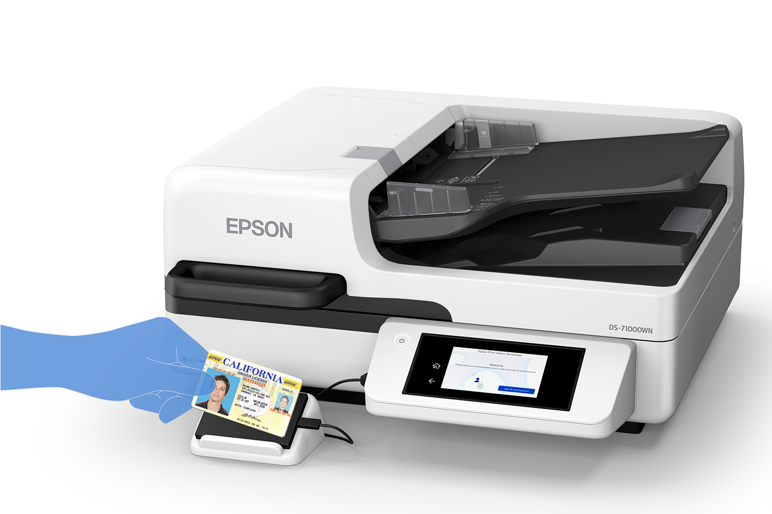 Secure Scanning with Authentication Options