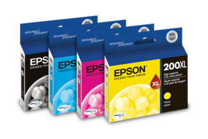 9PK Genuine Epson 200 color ink to XP-200 XP-300 XP-310 XP-400 XP-410 Seal bag 