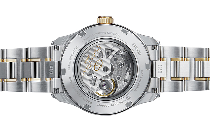 ORIENT STAR: Mechanical Contemporary Watch, Metal Strap - 39.3mm (RE-AT0004S)