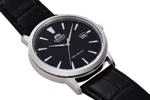 ORIENT: Mechanical Contemporary Watch, Leather Strap - 41.6mm (RA-AC0F05B)