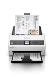 Escáner Epson Ds-730n De Mesa Adf Doble Cara Red Y Usb 2.0 Color Blanco