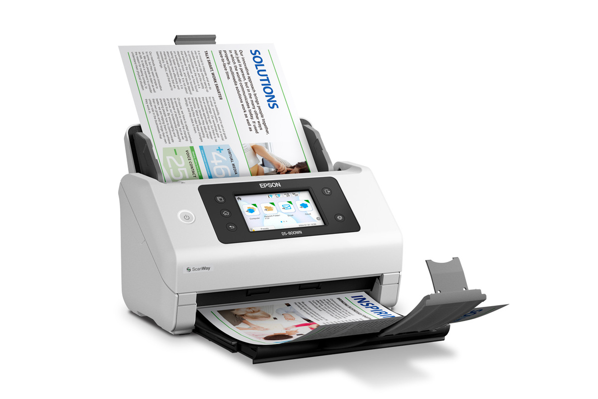 Escáner Inalámbrico de Alta Velocidad Epson DS-800WN