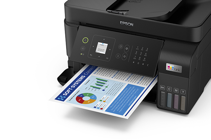 C11CK57301 | Impresora Multifuncional EcoTank L5590 | Inyección de Tinta | Impresoras | Para el trabajo | Epson 