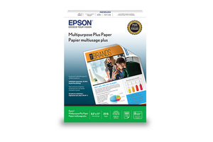 Multipurpose Plus Paper, 8.5" x 11", 500 sheets