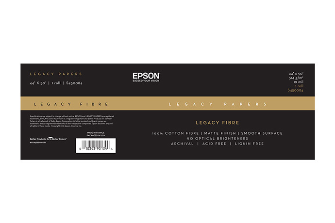 Epson Legacy Fibre, 50', roll