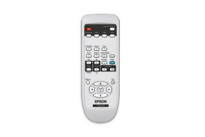 4EVER Replacment Remote Control Fit for Epson EMP-61 EMP-61P EMP-81 EMP-81P Projector 