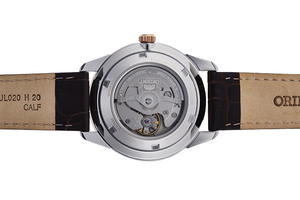 ORIENT: Mechanical Contemporary Watch, Leather Strap - 40.8mm (RA-AX0006S)