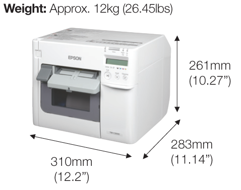 epson barcode label printer