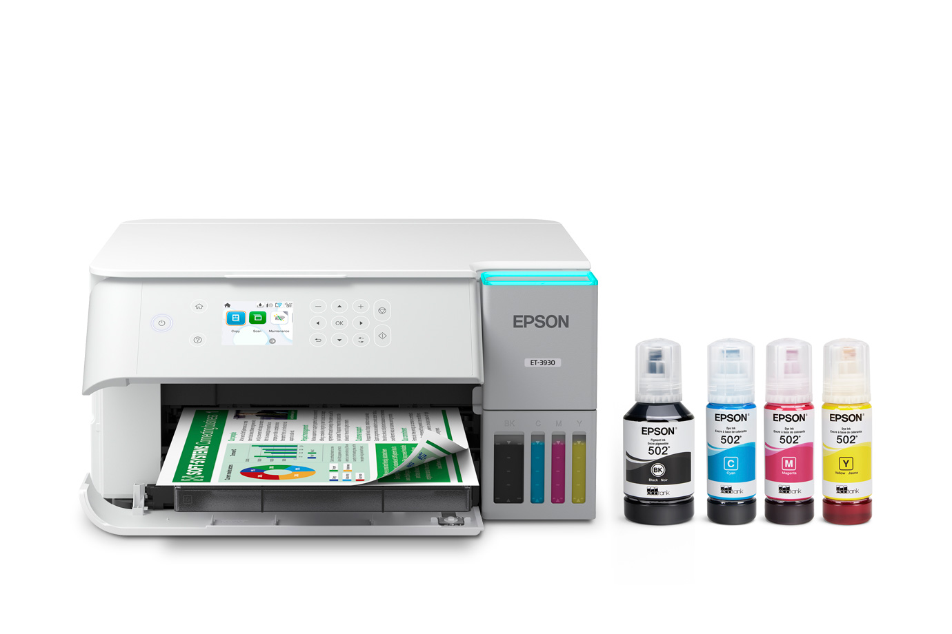 EcoTank ET-3930 Wireless Supertank Printer
