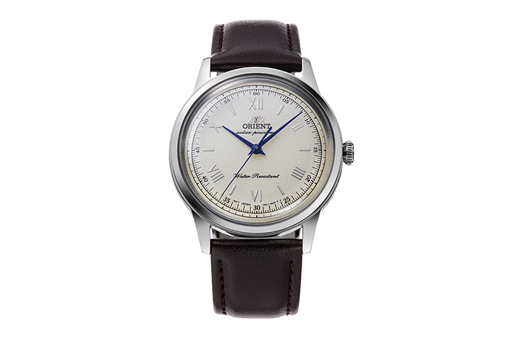 ORIENT: Quartz Classic Watch, Synthetic leather Strap - 38.4mm (RA-WK0003G)