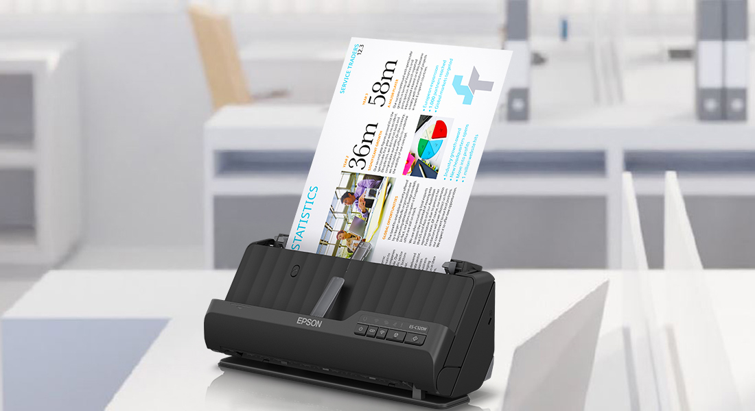 B11b270503 Epson Workforce Es C320w Wi Fi Portable Sheet Fed Document Scanner Scanners 5135