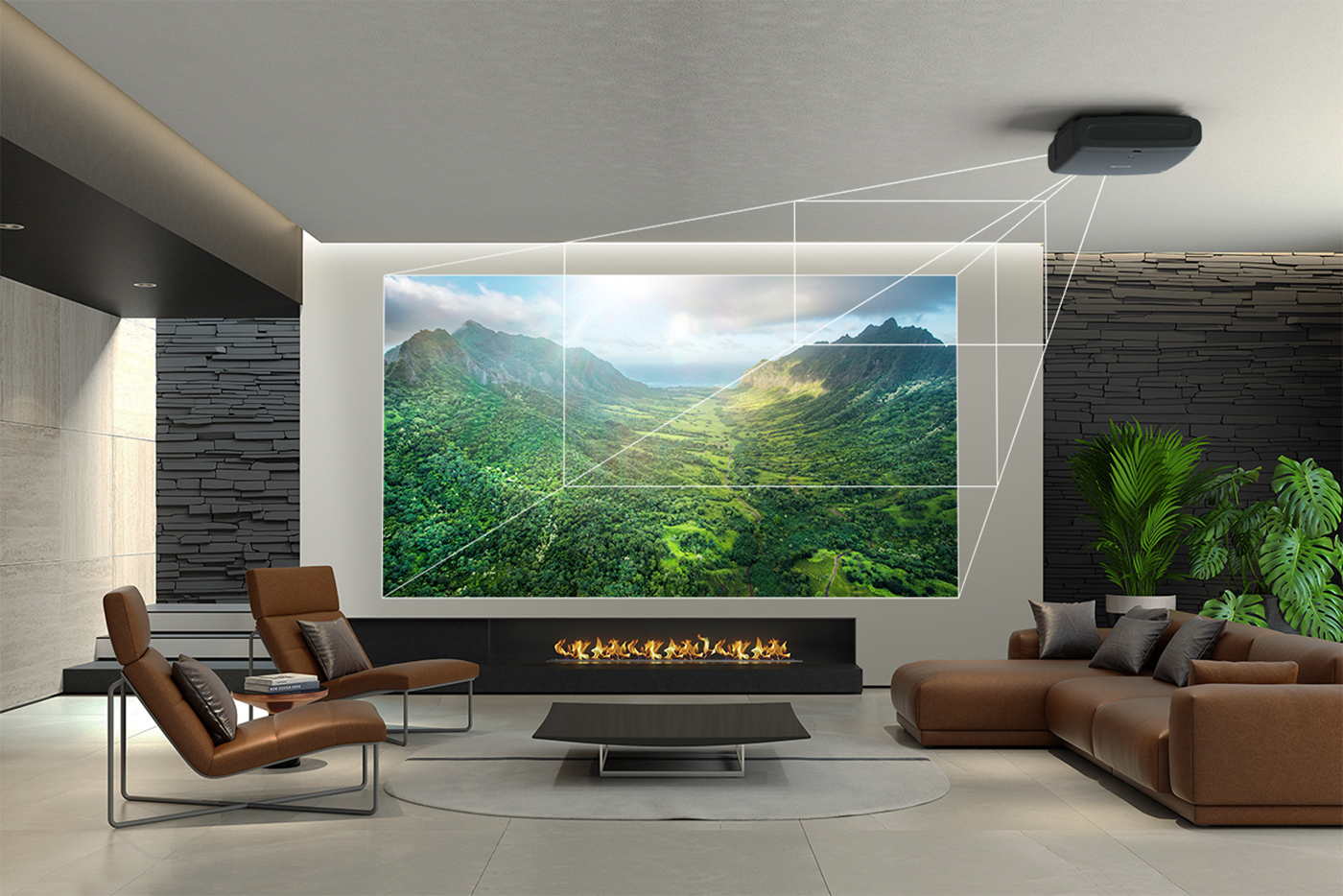 Home Theatre 4K Laser Projector H-LS12000B