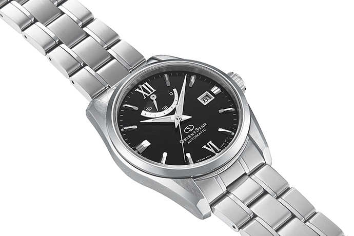 Orient Star: Mecánico Clásico Reloj, Piel de cocodrilo Correa - 39.0mm (DX02002S)