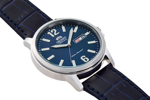 ORIENT: Mechanical Contemporary Watch, Leather Strap - 41.9mm (RA-AA0C05L)