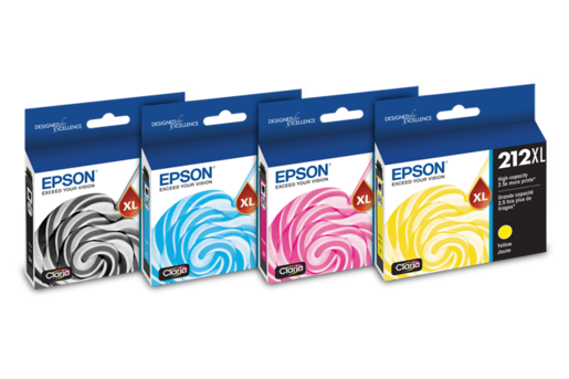 Epson 212XL, Cyan Ink Cartridge, High-Capacity
