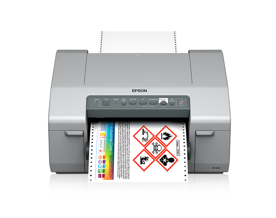 ColorWorks C831 Wide Colour Label Printer
