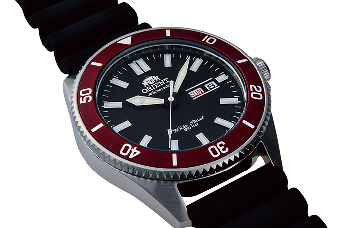 ORIENT: Mechanical Sports Watch, Silicon Strap - 44.0mm (RA-AA0011B)
