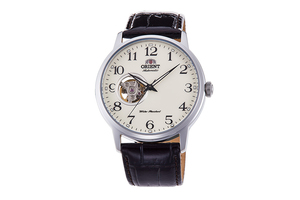 ORIENT: Mechanical Classic Watch, Leather Strap - 41mm (RA-AG0010S)