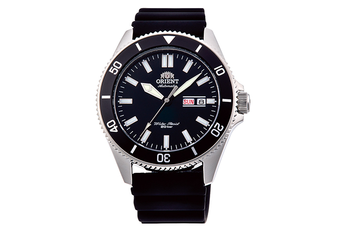 RA-AA0010B | ORIENT: Mechanical Sports Watch, Silicon Strap - 44.0