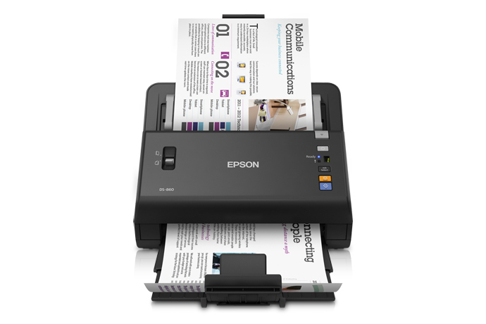 Epson WorkForce DS-860 Color Document Scanner - Certified ReNew