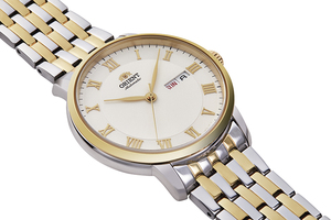 ORIENT: Mechanical Contemporary Watch, Metal Strap - 39.5mm (RA-AA0A01S)