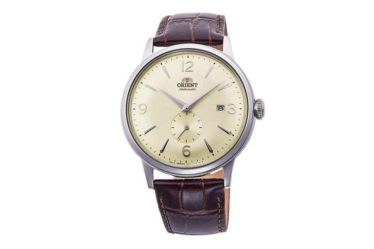 ORIENT: Mechanical Classic Watch, Leather Strap - 40.5mm (RA-AP0003S)