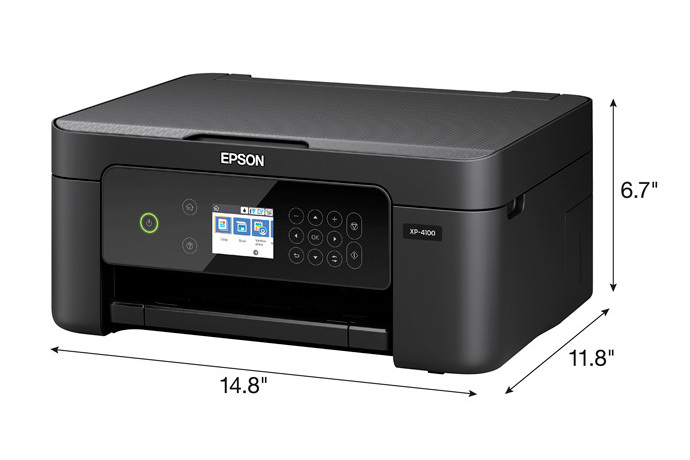 Epson Expression Home XP-4100 Wireless Color Printer with Scanner and Copier