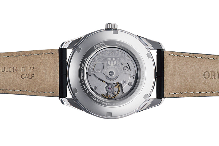 ORIENT: Mechanical Contemporary Watch, Leather Strap - 41.5mm (RA-AK0310S)