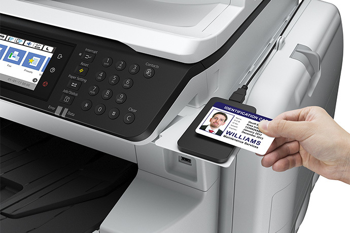 Authentication Device Table for WF-C869R and WF-C878R | Products