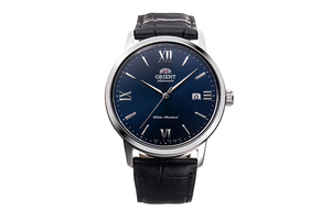 ORIENT: Mechanical Contemporary Watch, Leather Strap - 41.6mm (RA-AC0F11L)
