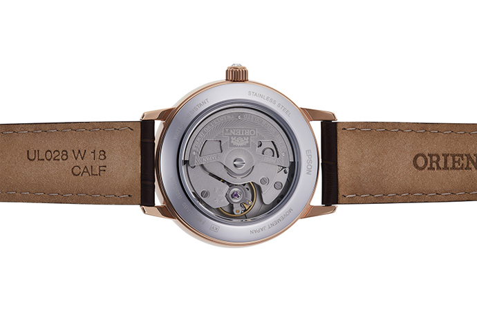 ORIENT: Mechanical Contemporary Watch, Leather Strap - 36.5mm (RA-AK0005Y)