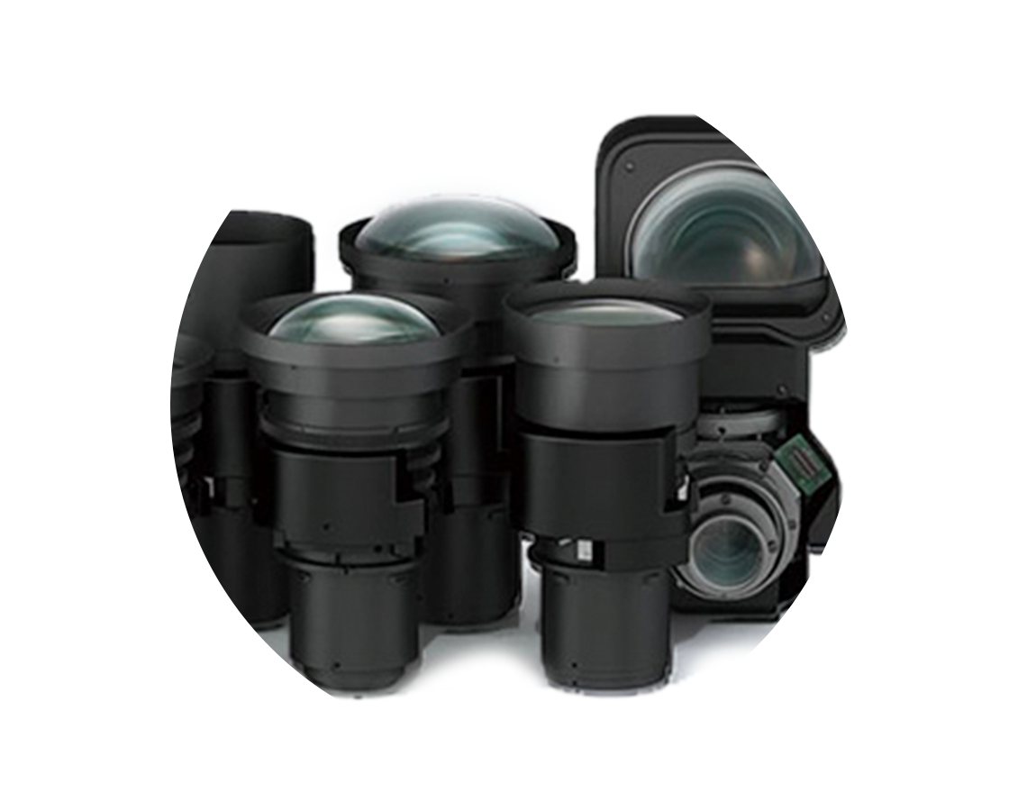 Arrangement of Large Venue Projector lens family