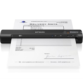 B11B253502  Epson WorkForce ES-60W WiFi Portable Document Scanner