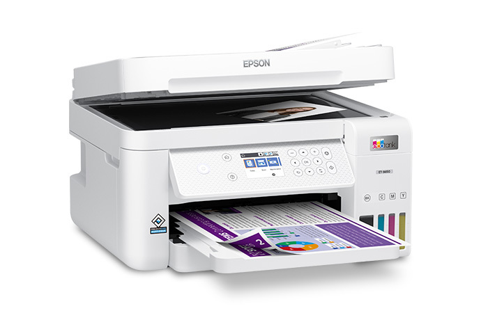 Epson EcoTank ET-3830, ET-3850, ET-4850 - SetUp Guide