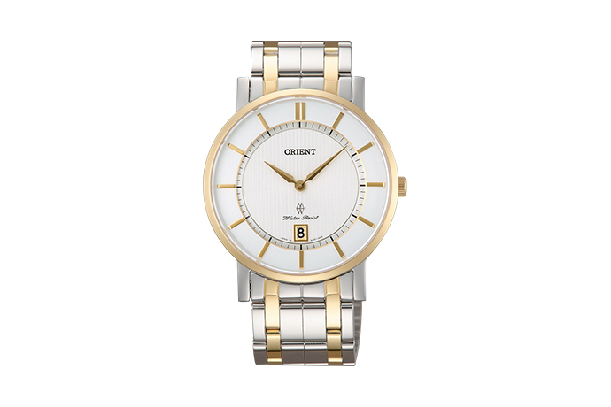 GW01003W | ORIENT: Quartz Contemporary Watch, Metal Strap - 38.0mm