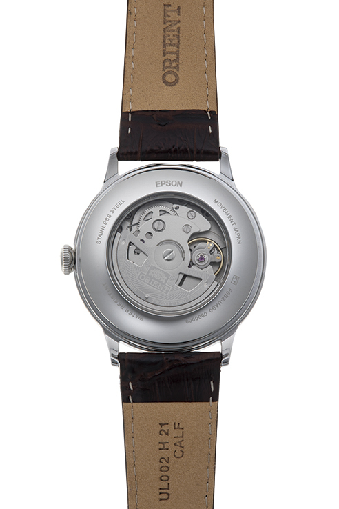 RA-AK0705R | ORIENT: Mechanical Classic Watch, Leather Strap