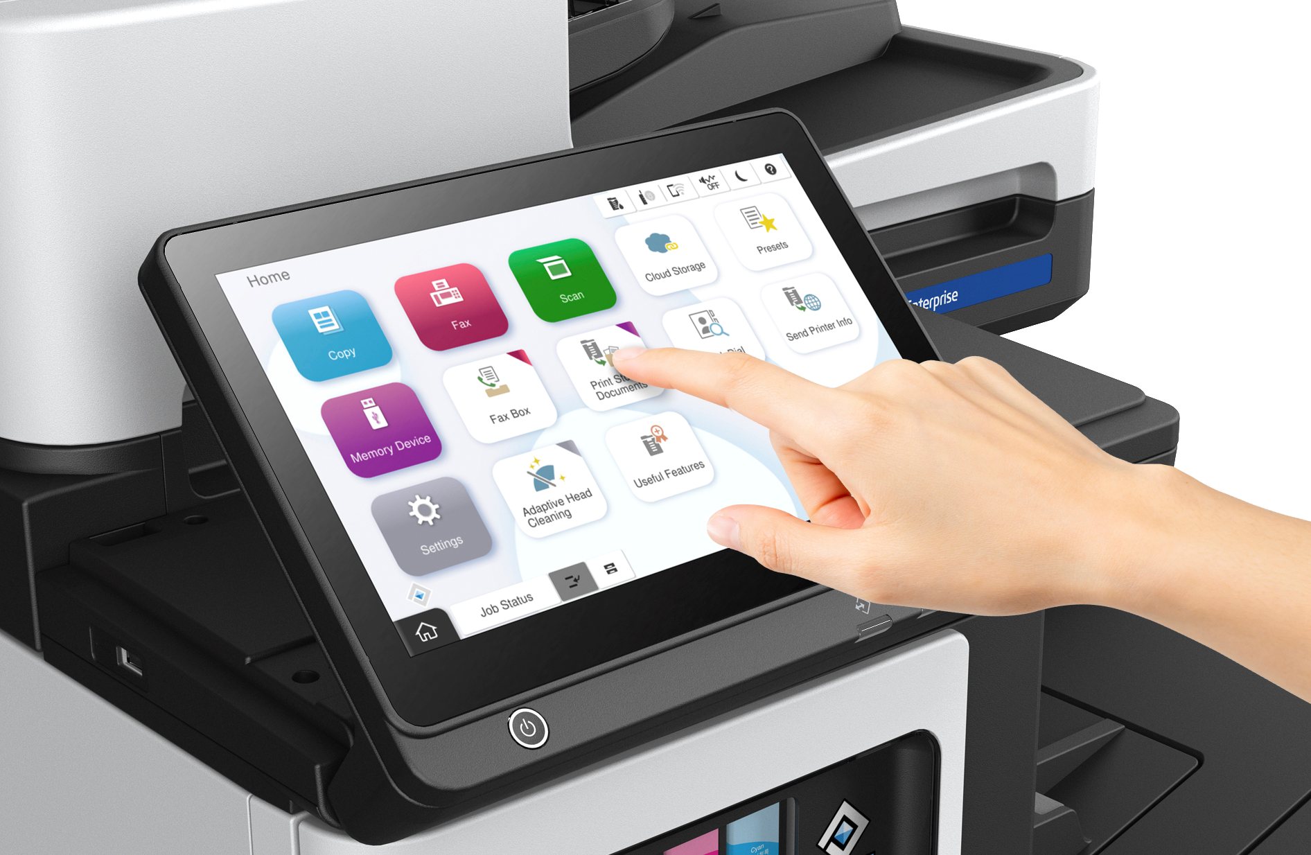 Large LCD Panel with a refreshing user Interface 