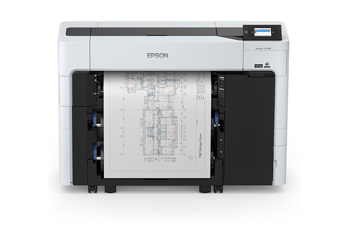 Impressora de grande formato SureColor T3770DE CAD/ com rolo duplo e 61cm