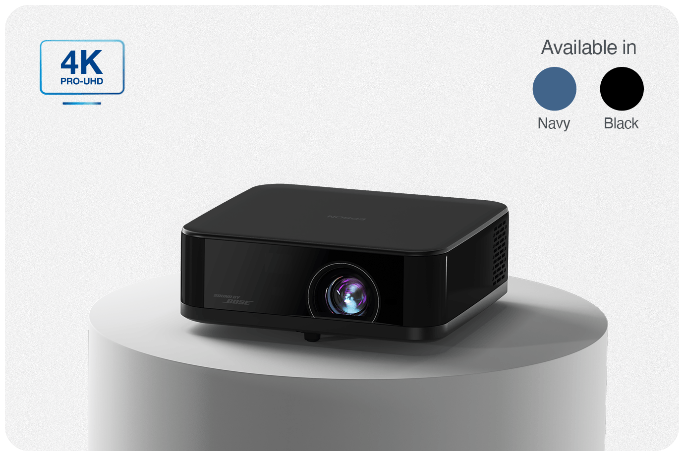 Epson Lifestudio Pop Plus | Supports 4K | Available in Navy and Black
