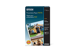 Epson Presentation Paper Matte, 8.5" x 14", 100 hojas