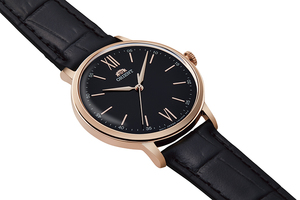 ORIENT: Quartz Classic Watch, Leather Strap - 33.8mm (RA-QC1703B)