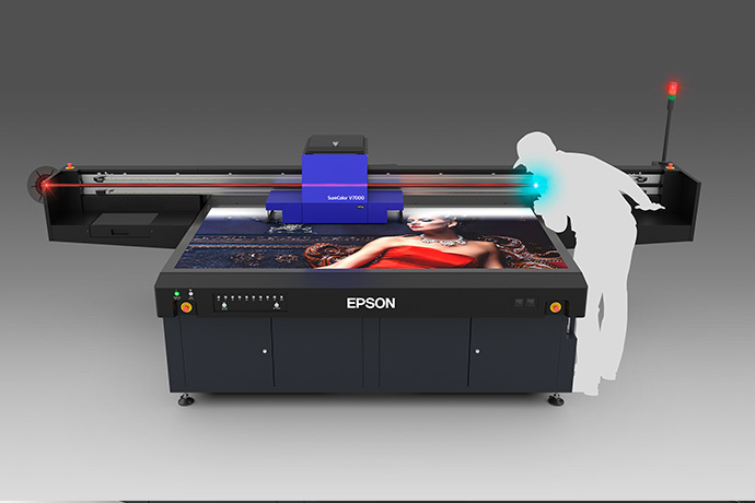 Epson SureColor V7000 UV Flatbed Printer | Trigon Imaging