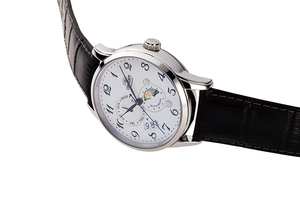 ORIENT: Mechanical Classic Watch, Leather Strap - 42.5mm (RA-AK0003S)