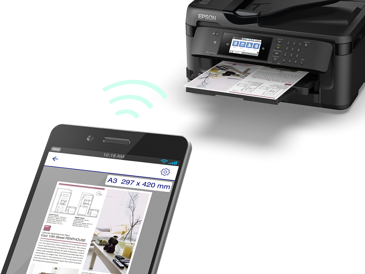 C11CG36505 | Epson WorkForce WF-7711 A3 Wi-Fi Duplex All-in-One 